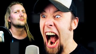Video thumbnail of "Eye of the Tiger (metal cover by Leo Moracchioli feat. Rob Lundgren)"