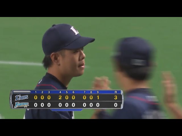 【9回裏】ライオンズ・多和田 2試合連続となる完封勝利!! 2017/8/19 F-L