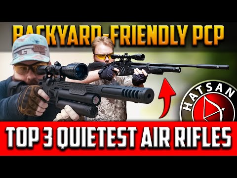 Top 3 Quietest Hatsan Air Rifles for Backyard Use 2025 (Real Backyard Sound Test)