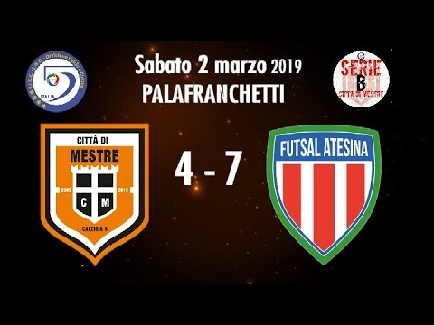 Citta' di Mestre - Futsal Atesina 4 -7 gli highlights