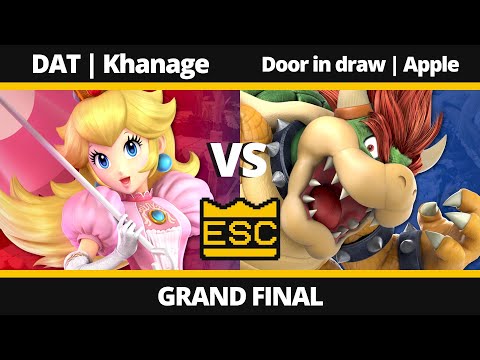 ESC 71 - Grand Final - DAT | Khanage (Peach) Vs. Door in draw | Apple (Bowser) - SSBU Tournament