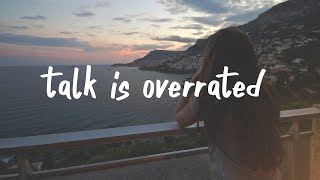 Jeremy Zucker - talk is overrated (Lyric Video) stripped.