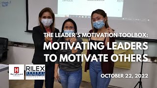 The Leader’s Motivation Toolbox – Rilex General Construction (October 2022) [HarryPound In-House]