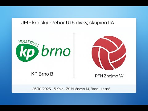 JM-U16Z: Královo Pole Brno B x PFN Znojmo "A"