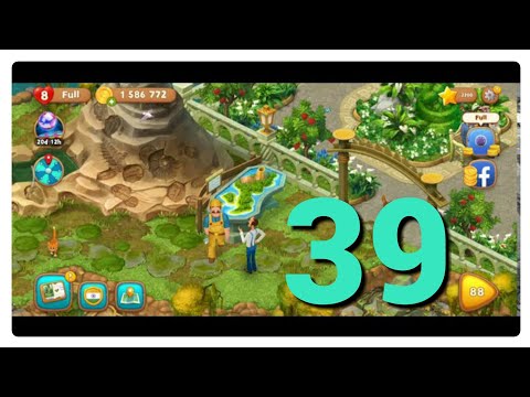 Playrix - Gardenscapes Mod Gameplay Part 39 - Dino Park - Day 1