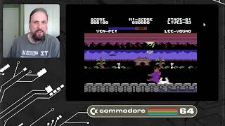 Yie Ar Kung-Fu 2 on Commodore 64 - First Time Playing