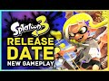 Splatoon 3 Release Date Revealed + New Weapons & Turf War Nintendo Switch Gameplay!