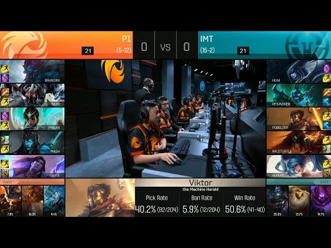 P1 vs IMT Game 1 Highlights - PHOENIX1 vs IMMORTALS NA LCS Week 9 Summer 2016