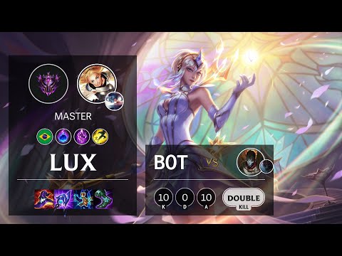 Lux Bot vs Jhin - BR Master Patch 11.1