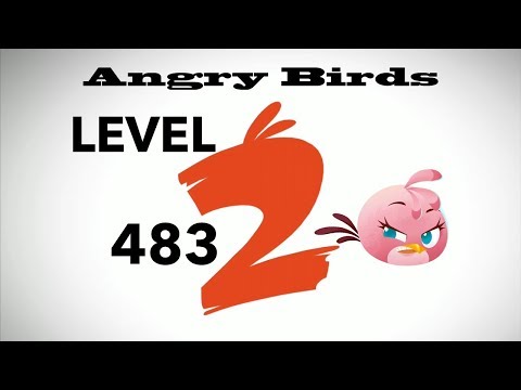 Angry Birds 2 Level 483 3 Star Walkthrough Gameplay