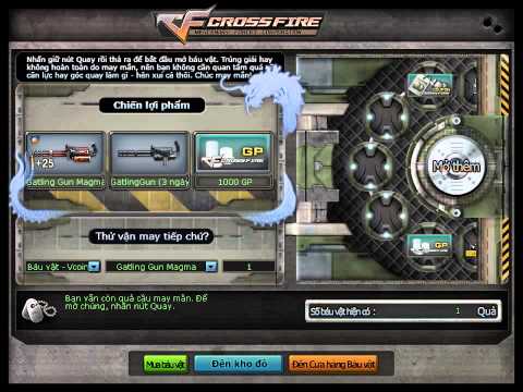 CrossFire VN - AWM & Gatling Gun Magma crates