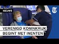 Hier wordt eerste persoon ingeënt met Pfizer-vaccin