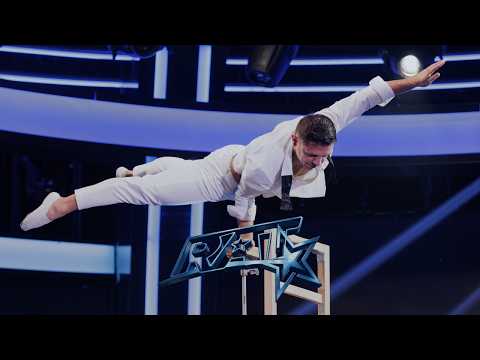 Marius Gagiu, număr uluitor de echilibristică | Românii Au Talent S16