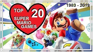 TOP 20 - SUPER MARIO GAMES - (1983 - 2019)