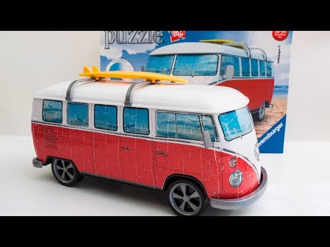 Ravensburger "3D" Dėlionė 162 vnt. - Volkswagen T1 video
