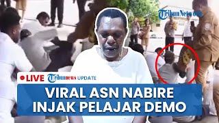 Viral ASN Nabire Injak Siswa SMP yang Demo Tolak Program MBG Prabowo, Viktor: Saya Mohon Maaf