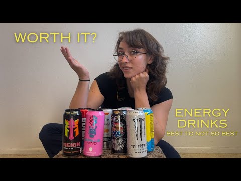 BEST ENERGY DRINKS RANKING