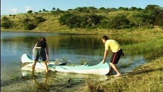 preview picture of video 'Bilene, Praia do Sol. Mozambique. Travel guide.'