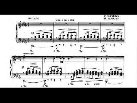 Makar Yekmalyan (Մակար Եկմալեան) - Nocturne in B♭Minor