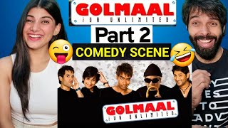 Golmaal: Fun Unlimited Part 2 - Superhit Comedy Movie - Ajay Devgn Rimi Sen - Sharman Joshi Reaction