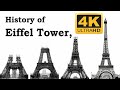 History of The Eiffel Tower 4K - Eiffel Tower Tourism - The History