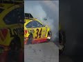 Michael McDowell wrecks hard, out early in playoff opener at Darlington | #shorts | NASCAR