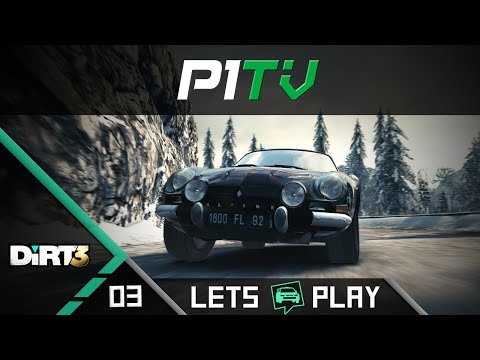 DiRT 3 #03 - Alpin im Alpine / Lets Play DiRT 3 [PC] [G27]