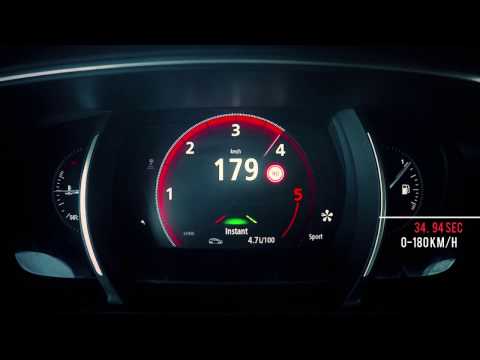 Renault Megane dci Top Speed Test - 130 0-180 km/h acceleration