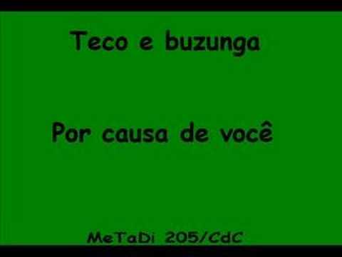 teco e buzunga - por causa de você
