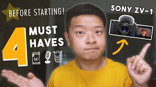 WATCH THIS if you own the Sony ZV-1 | FOUR Essential Accessories