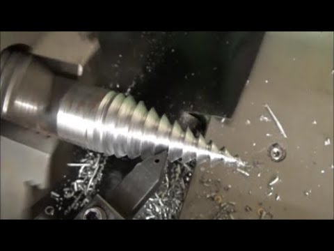 Un Bel Pezzo Meccanico Fatto Al Tornio [ Make a Part On A Lathe ]