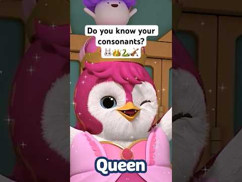 We ♥️ our consonants! Part 4: r, q, s, v #shorts #badanamukids #nemies #abc #phonics_song