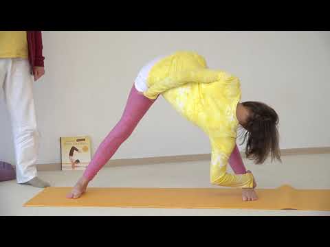 Baddha Parivritta Prasarita Padottanasana - Asana Lexikon 253