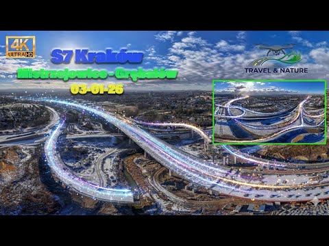 Budowa #S7 #Widoma #Kraków Mistrzejowice Grębałów. Zimowa przerwa Bez gadania