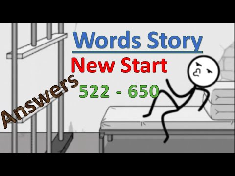 New Start | Day 522 - 650 | Answers Provided | Words Story