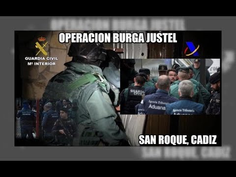 'Operacion Burga-Justel' 21 detenidos por narcotrafico, San Roque - Aduanas SVA