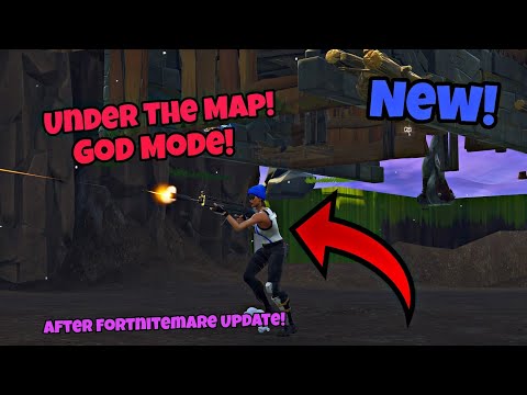 How To Go Under The Map After Fortnitemare Update (New) Fortnite Glitches Season 6 Ps4/Xbox one 2018