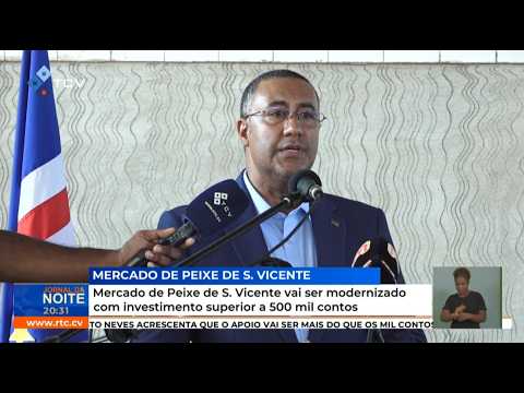 Mercado de Peixe de S. Vicente vai ser modernizado com investimento superior a 500 mil contos