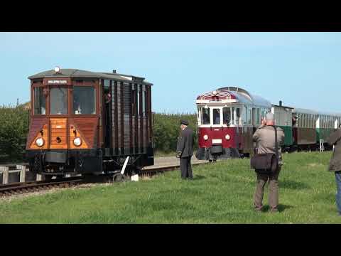 29.9.2018 RTM Ouddorp: trams in de herfstzon 4K/UHD