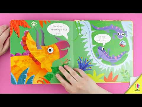 Видео обзор Lift-the-Flap Play Hide and Seek with the Dinosaurs [Usborne]