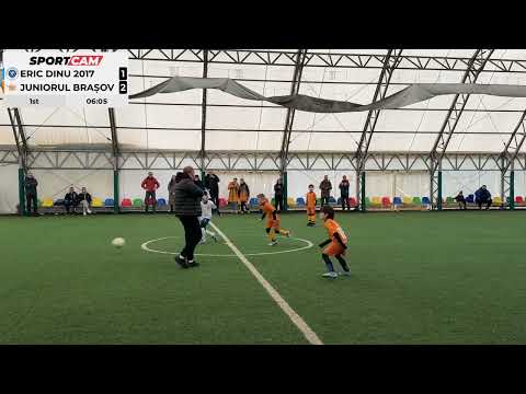 Eric Dinu 2017 - Juniorul Brașov 6-4 Turneul Kinder Cup 14.12.2024 Grupa A