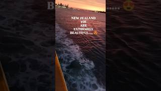 Golden Hour in New Zealand 🌅 Itna sukoon! #sunset #newzealandvlog #cruiselife