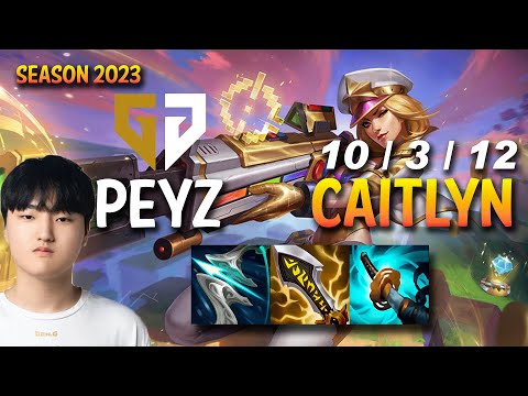 Gen Peyz CAITLYN vs APHELIOS ADC - KR Ranked