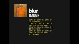 Tender - Blur with lyrics #blur #tender  #13 #lyric
