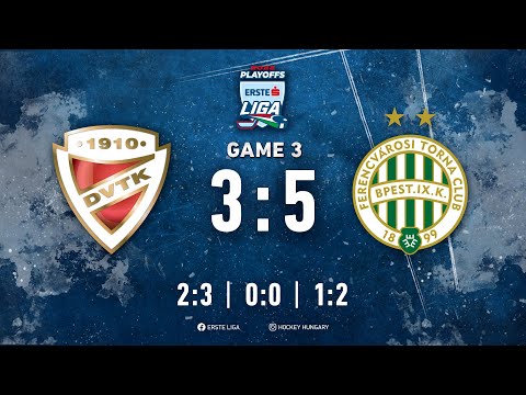 Gólösszefoglaló - EL 238 - DVTK Jegesmedvék - FTC-Telekom 3:5 20220305