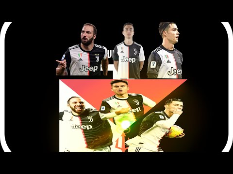 THE  INVINCIBLE FRONT 3,CR7,DYBALA,HIGUAIN🤯🤯#ForzaJuve