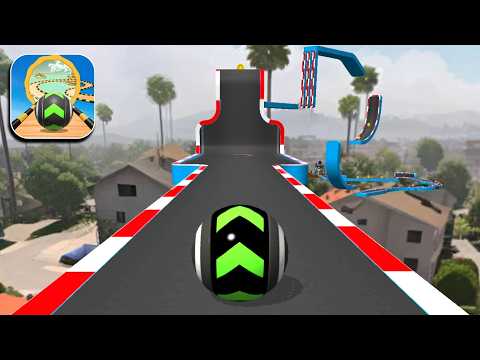 Sky Rolling Ball 3D Gameplay Speedrun iOS Android Level 323