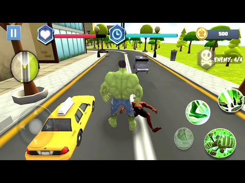 Super City Hero Crime City Battle _ Hulk Monster #5