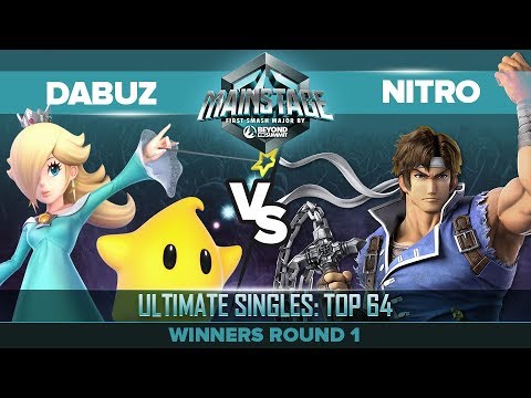 Dabuz vs Nitro - Winners' Round 1: Ultimate Singles Top 64 - Mainstage | Rosalina vs Richter