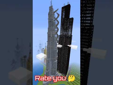 Mind-Blowing Minecraft Building Ranks! Rate from 1 to 10 🤯